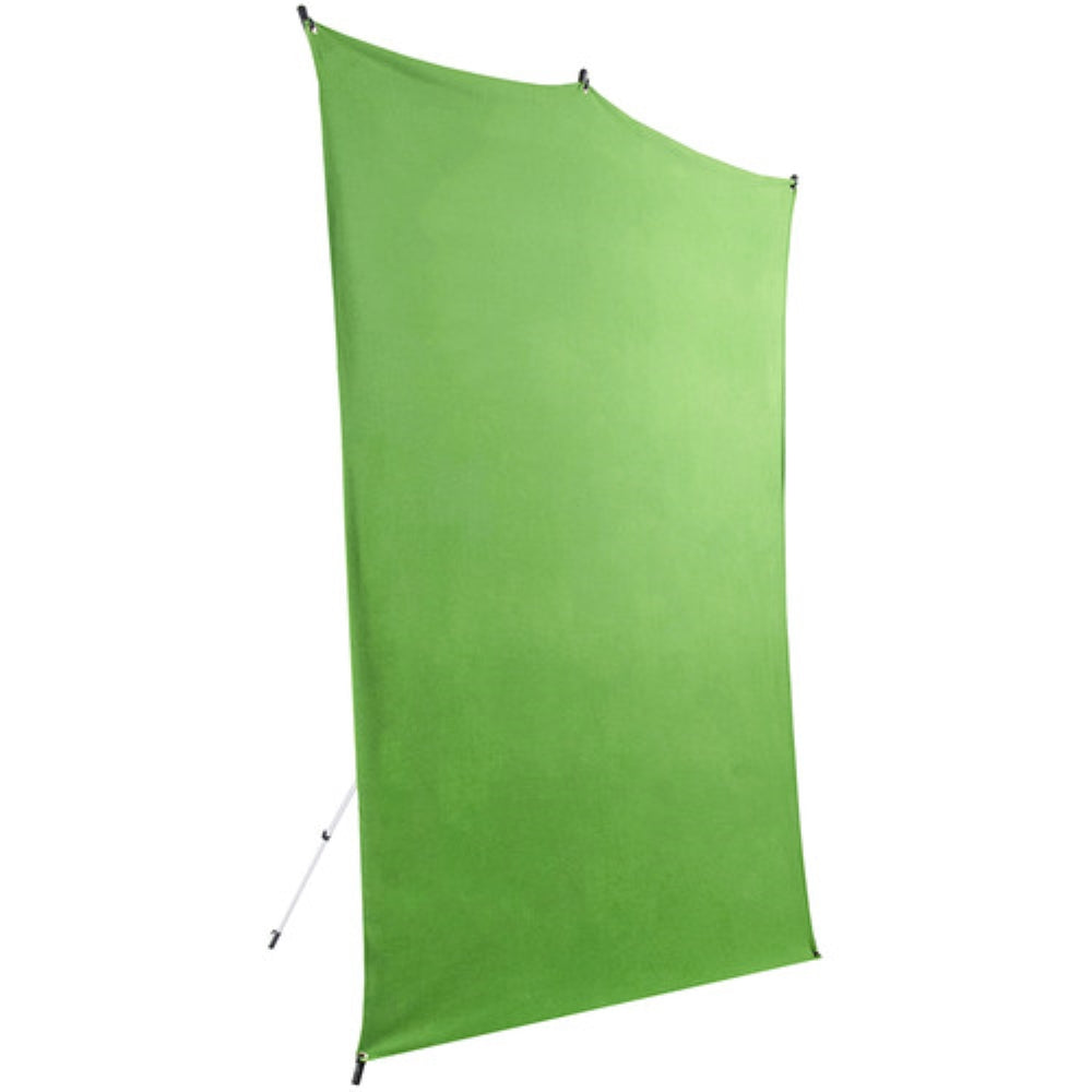 Savage Backdrop Extended Travel Kit | Chroma Green, 5 x 7'