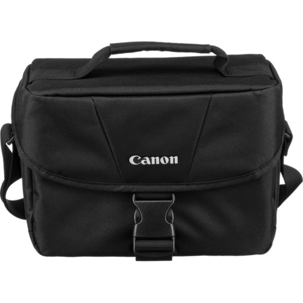 Canon EOS R100 Mirrorless Camera (Body) with Sigma 18-50mm f/2.8 DC DN Contemporary Lens + 64GB Memory Card + Shoulder Bag (4 Items)