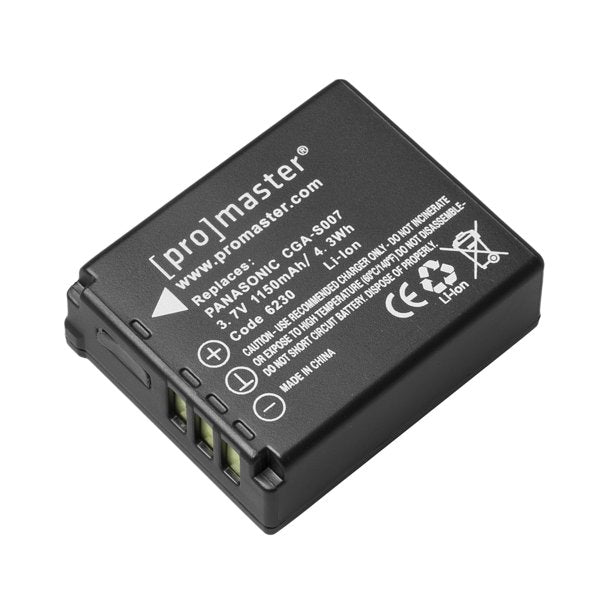 Promaster Panasonic CGA-S007 Li-ion Battery