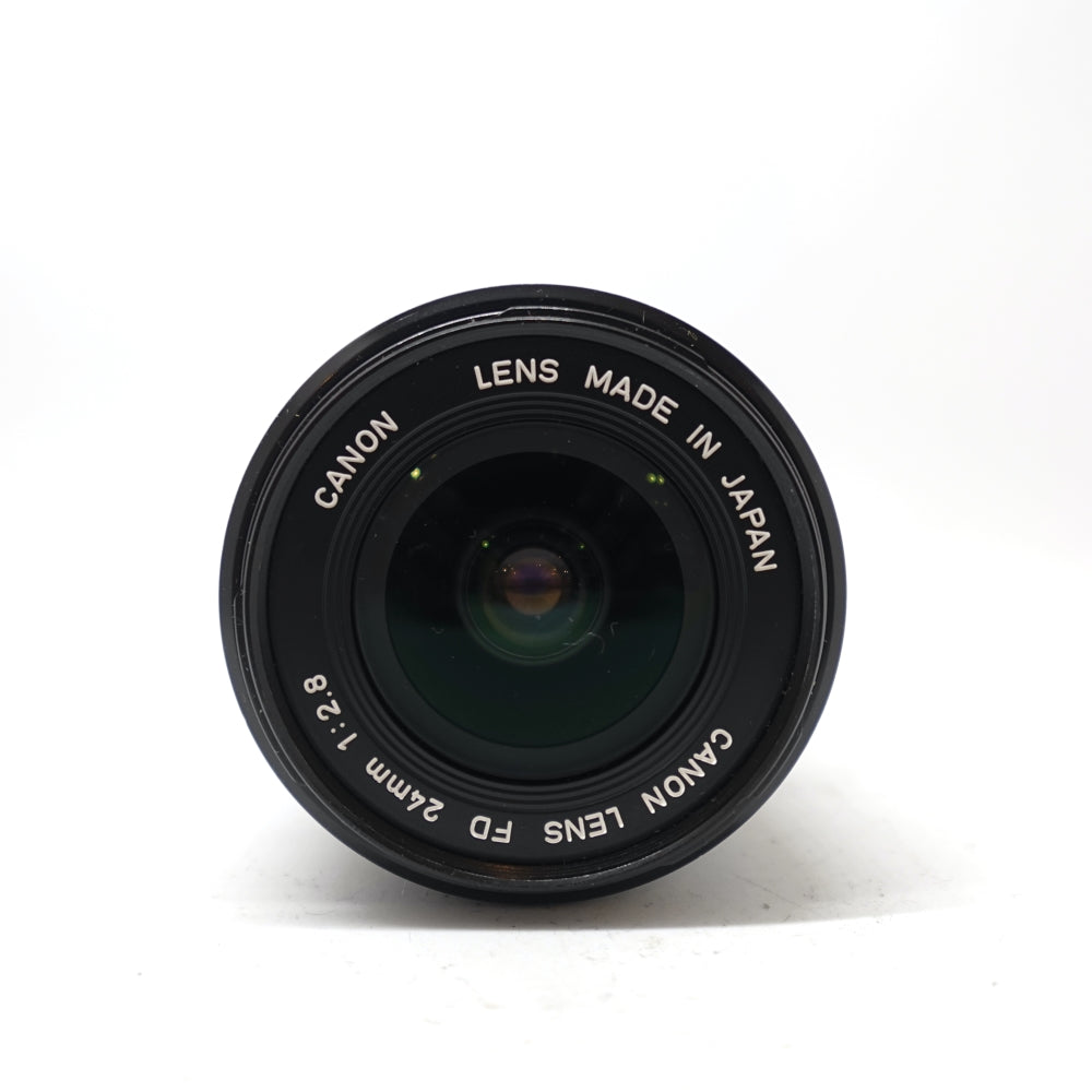 Used Canon FD 24mm f/1.8 Lens | Black | U9+