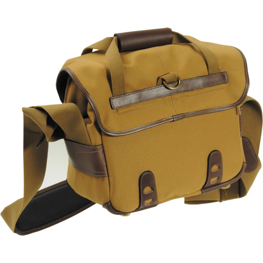 Billingham 207 Camera Bag | Khaki with Chocolate Leather Trim