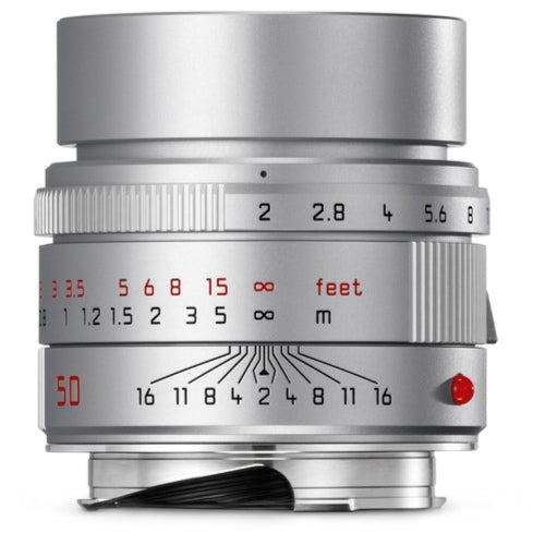 Leica APO-Summicron-M 50mm f/2 ASPH. Lens | Silver Anodized