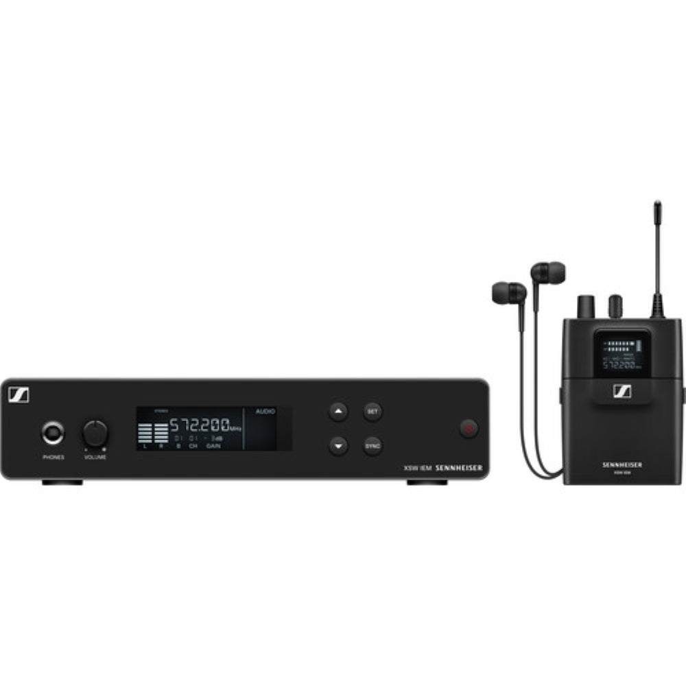 Sennheiser XSW IEM SET Stereo In-Ear Wireless Monitoring System | A: 476 to 500 MHz