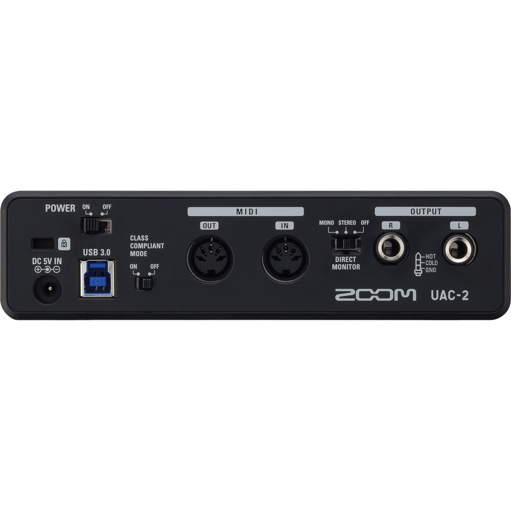 Zoom UAC-2 Two-Channel USB 3.0 SuperSpeed Audio Interface