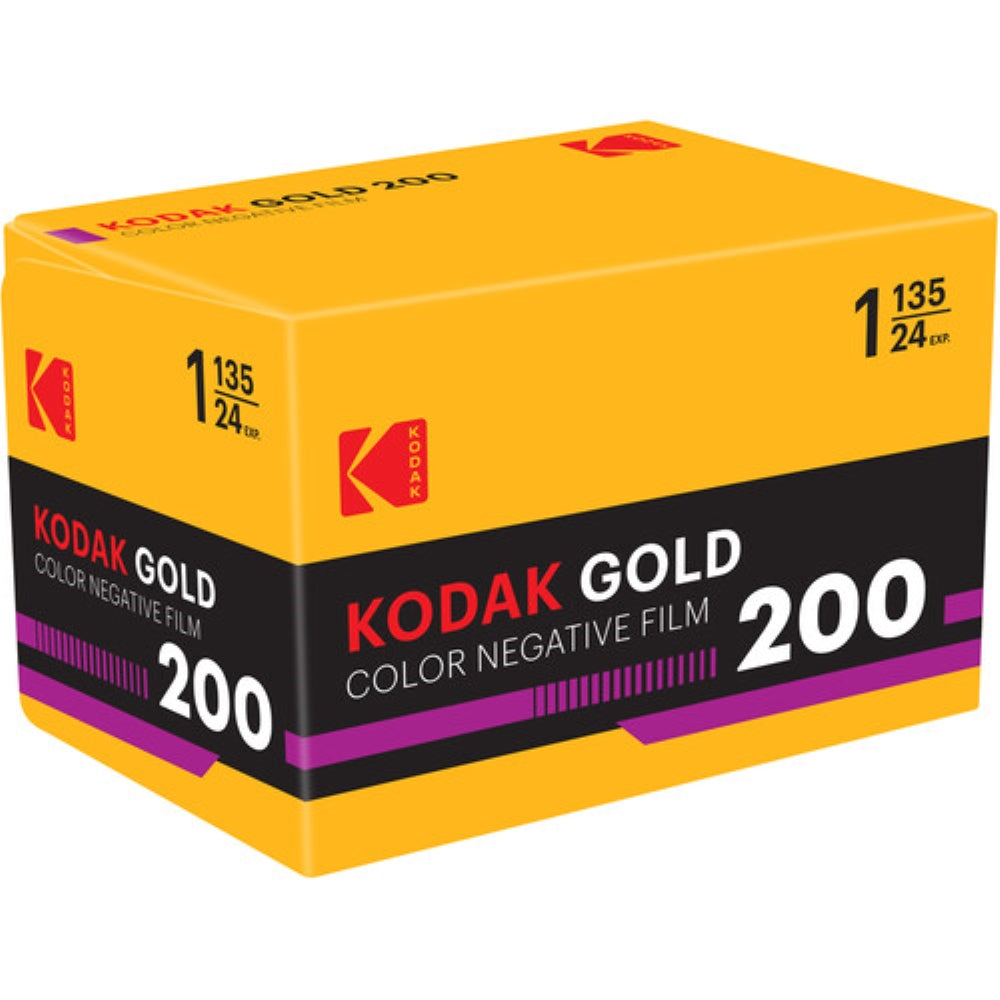 Kodak Eastman GOLD 200 Color Negative Film | 35mm Roll Film, 24 Exposures