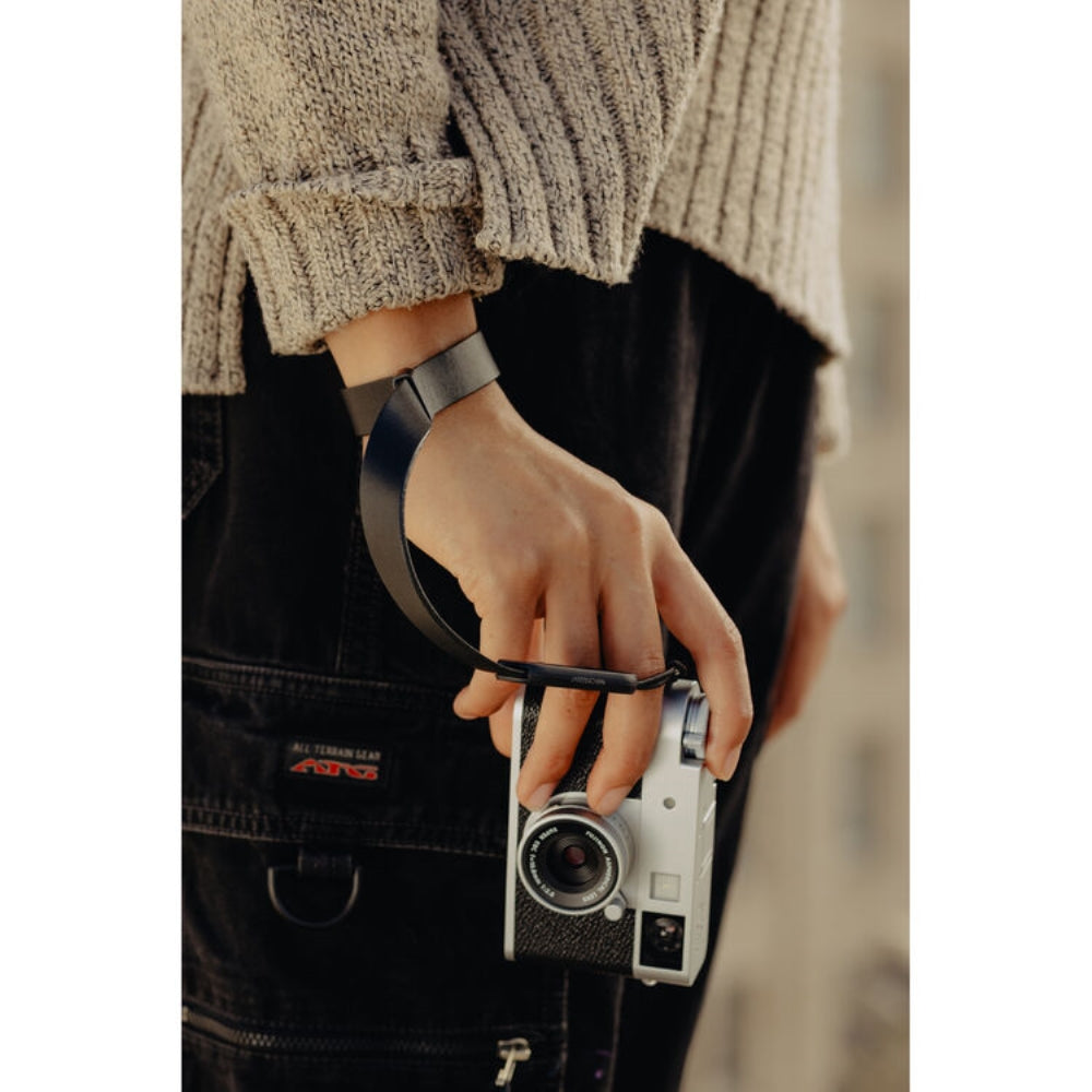 Peak Design Cuff Leather Camera Wrist Strap | Black