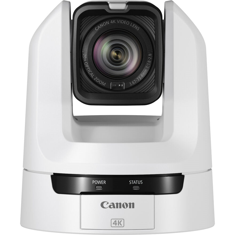 Canon CR-N300 4K NDI PTZ Camera with 20x Zoom | Titanium White