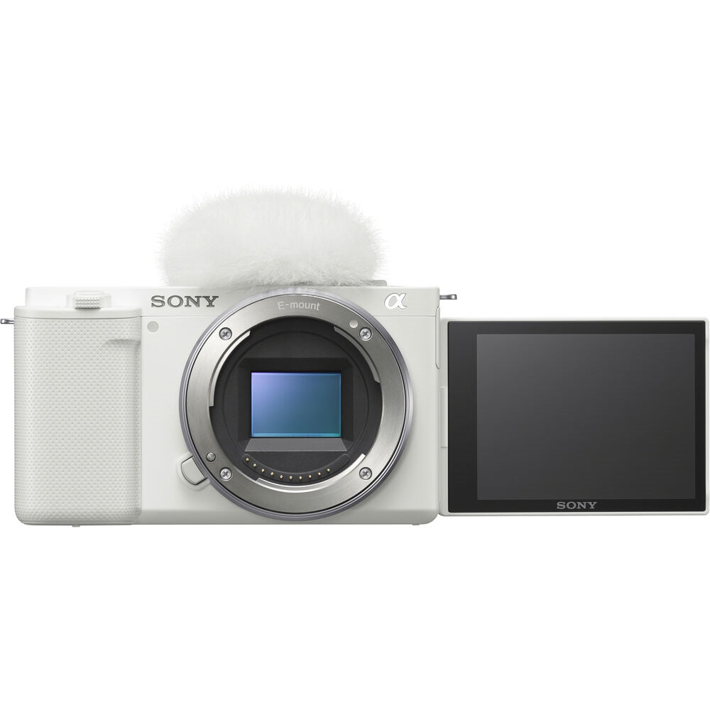 Sony ZV-E10 Mirrorless Camera | Body Only, White