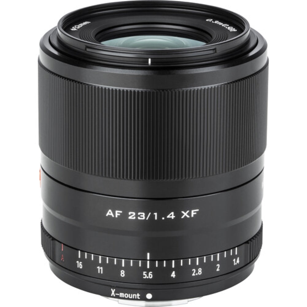 Viltrox AF 23mm f/1.4 XF Lens V2 Compatible with FUJIFILM X Mount Bundle with UV Filter + Lens Cap Keeper + Cleaning Kit + Cleaning Cloth (5 Items)