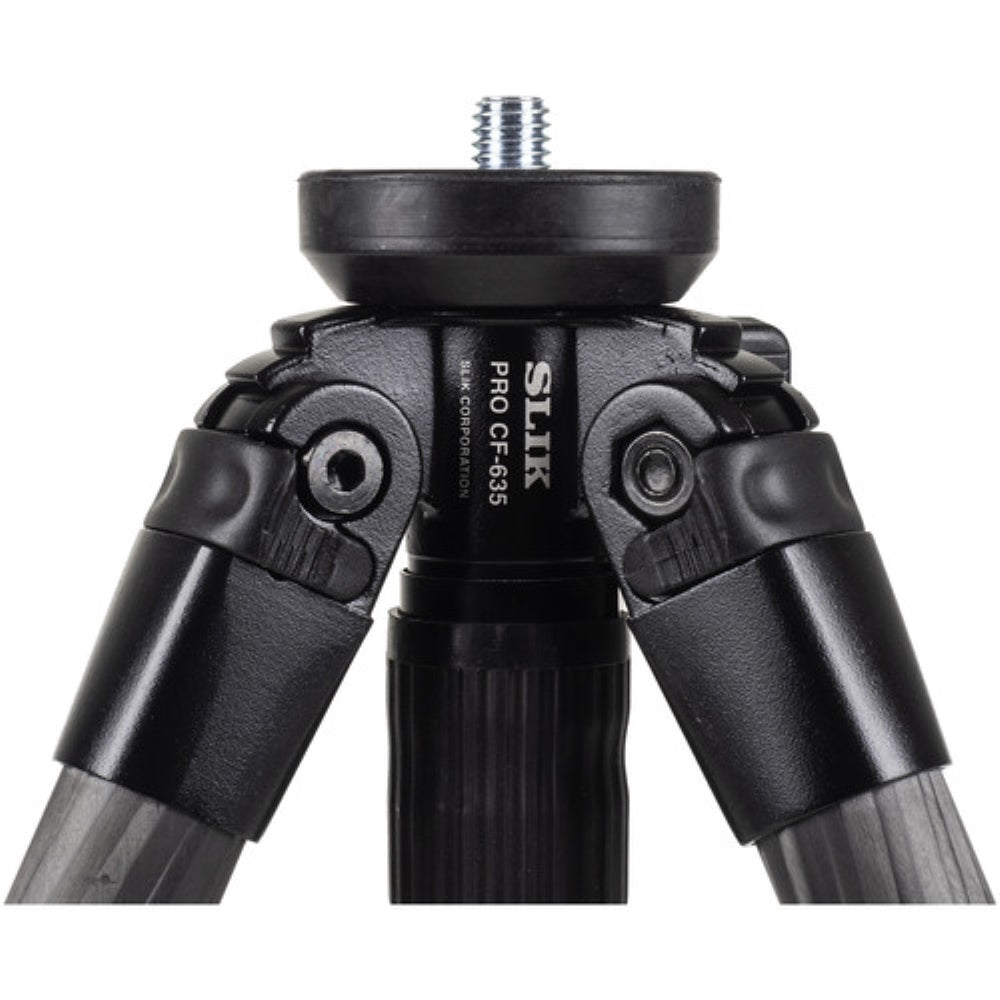 SLIK Pro CF-635 Carbon Fiber Tripod | Black