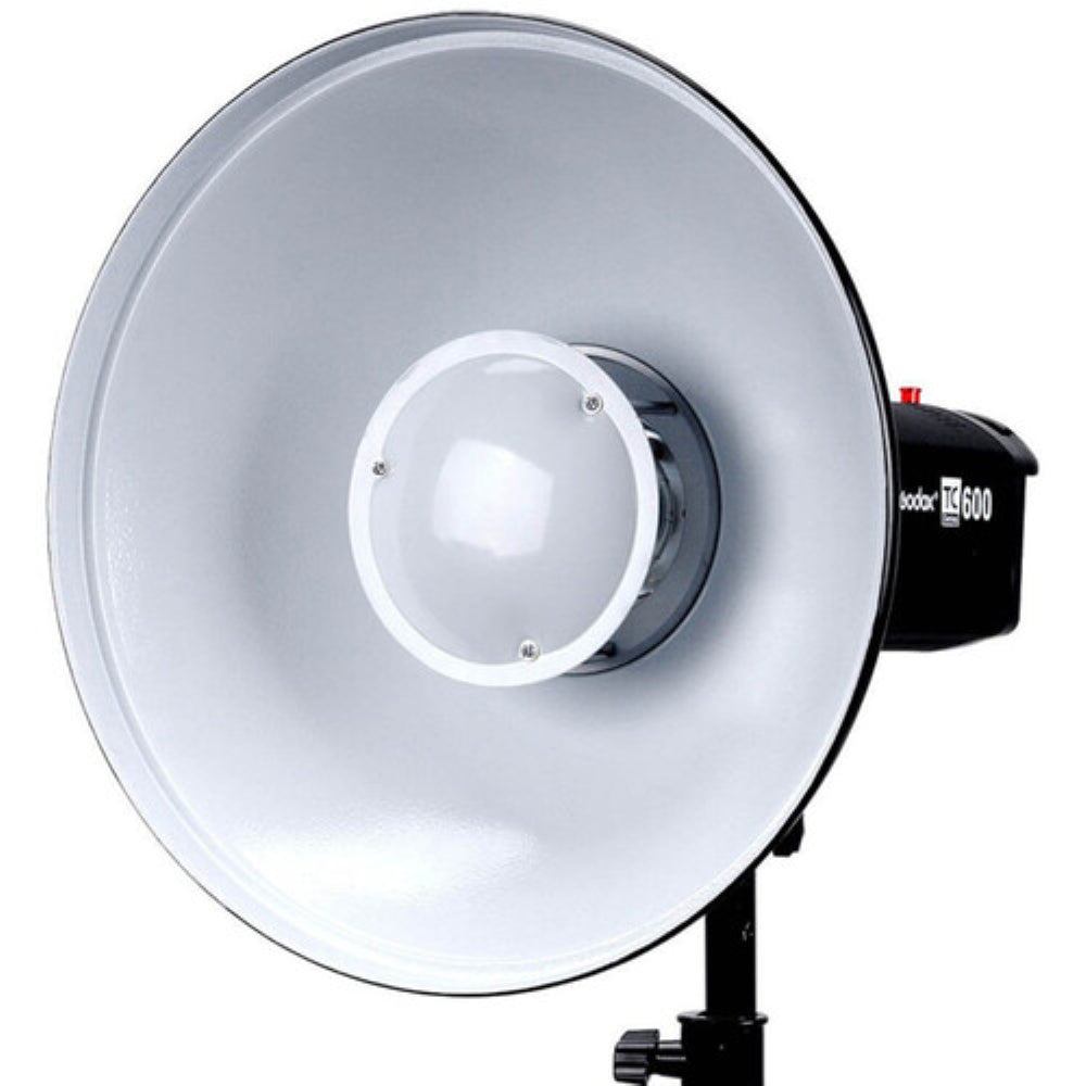 Godox Beauty Dish Reflector | White, 16.5"