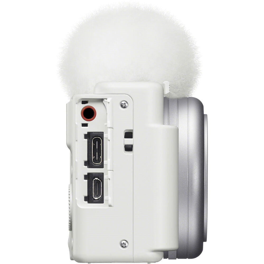 Sony ZV-1F Vlogging Camera | White