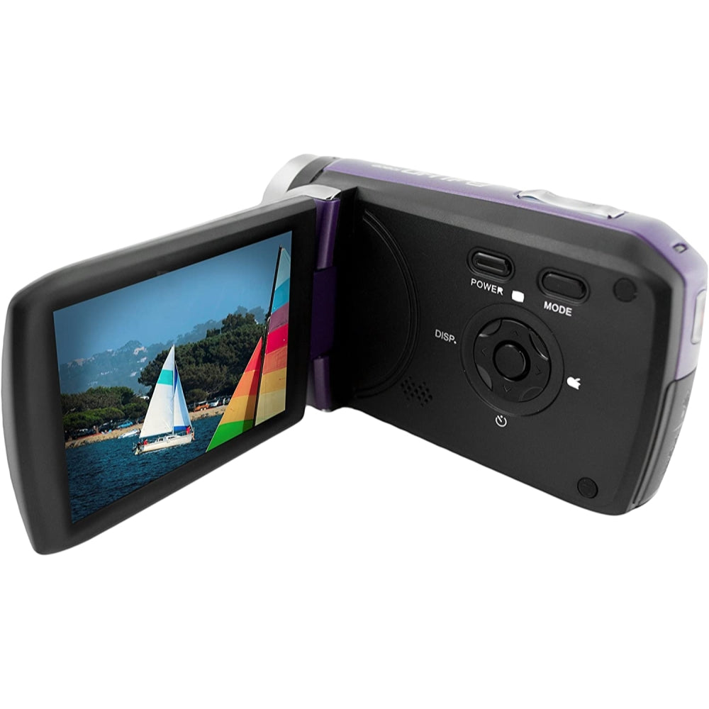 Bell & Howell DV30HD 1080p HD Video Camera Camcorder | Purple