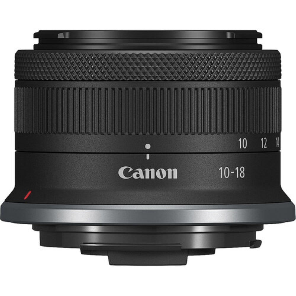 Canon RF-S 10-18mm f/4.5-6.3 IS STM Lens | Canon RF with UV Filter & Lens Cap Keeper (3 Items)