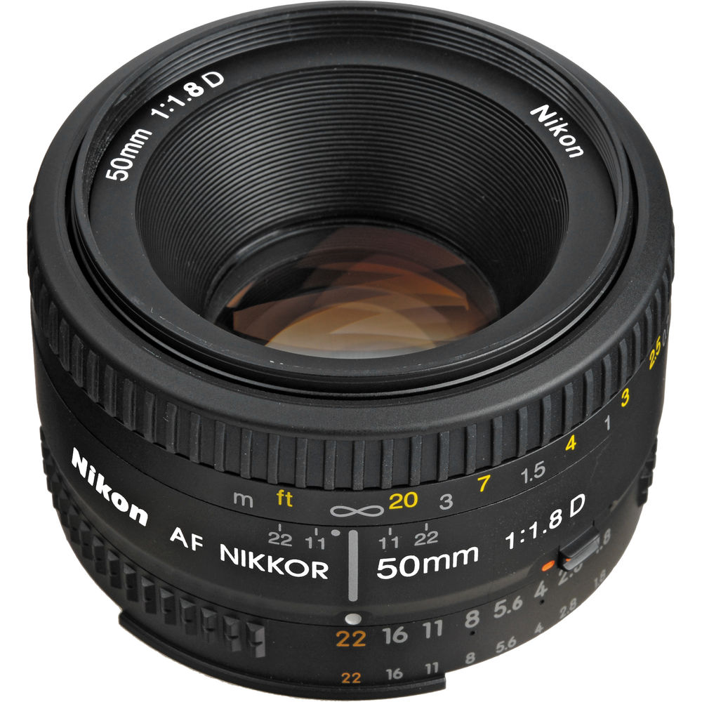 Nikon AF 50mm f/1.8D NIKKOR Lens