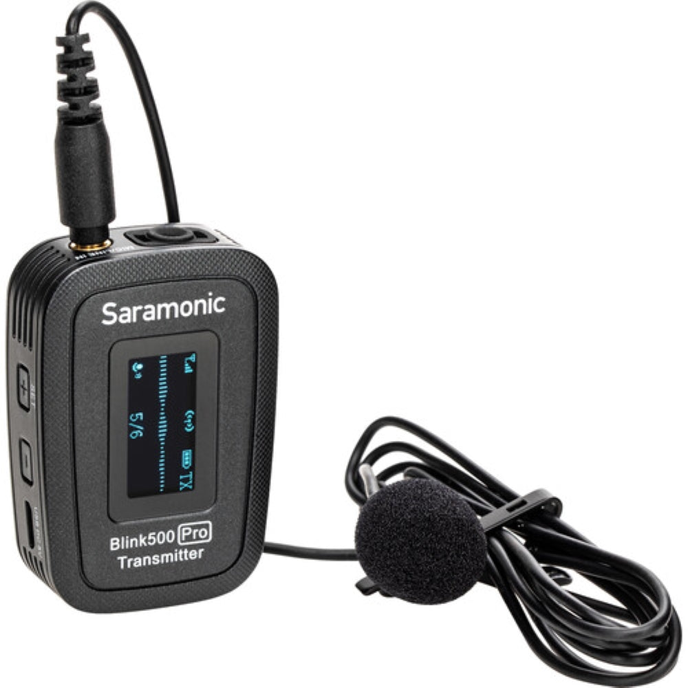 Saramonic Blink 500 Pro B4 2-Person Digital Wireless Omni Lavalier Microphone System for Lightning iOS Devices | 2.4 GHz