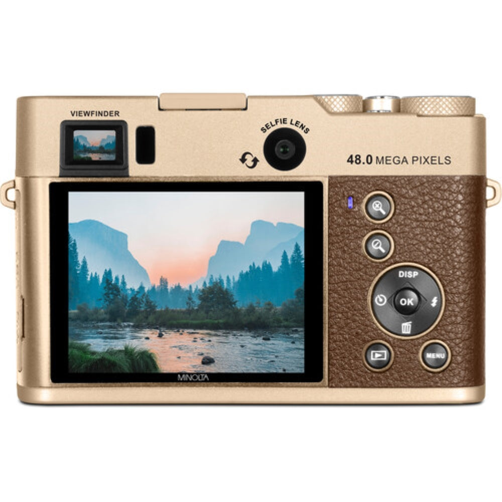 Minolta MND70 Digital Camera | Gold/Brown