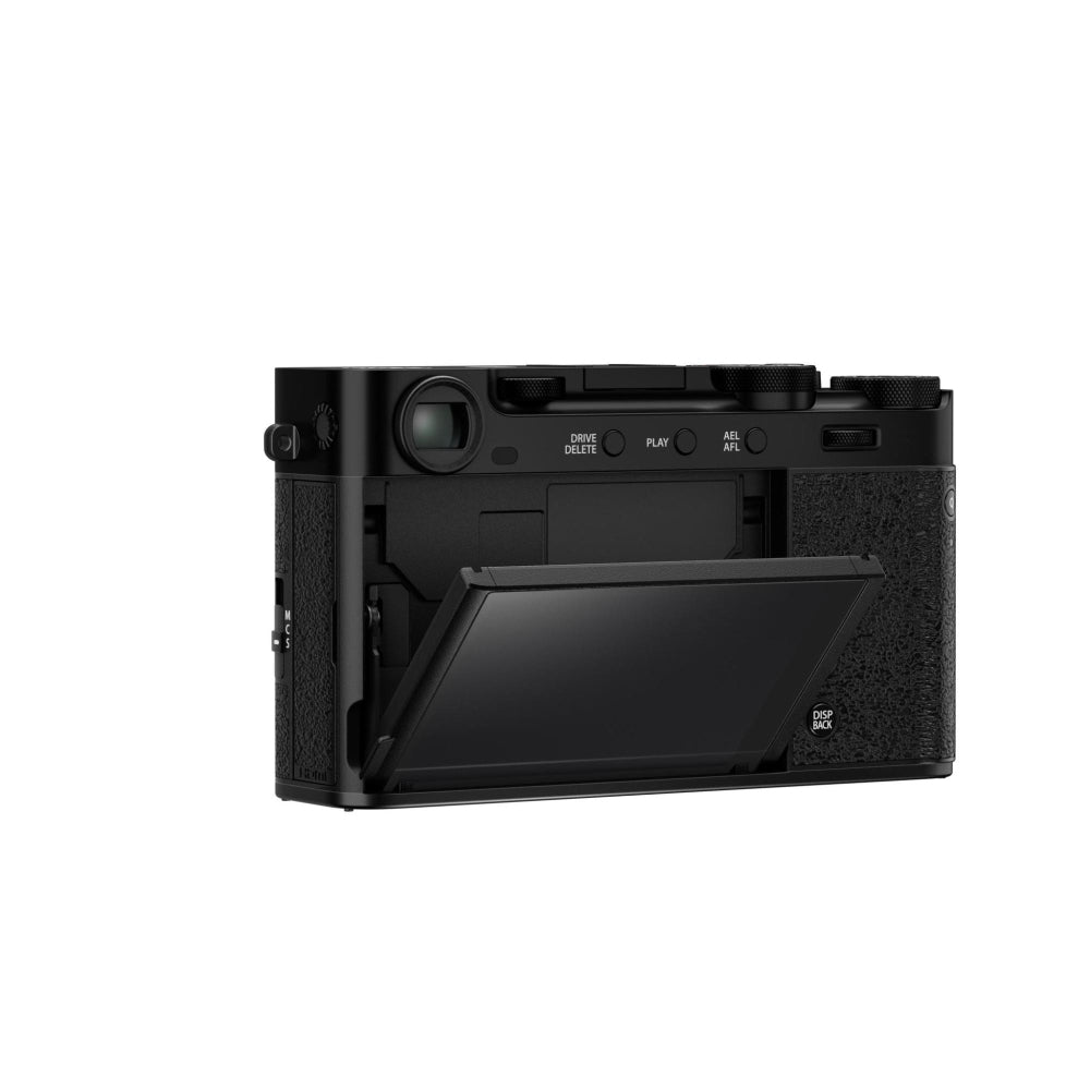 FUJIFILM X-E5 Mirrorless Camera (Black) Bundle with Viltrox AF 28mm f/4.5 XF Lens + 64GB Memory Card + Memory Card Case + Battery Charger + Camera Bag + Cleaning Kit (11 Items)