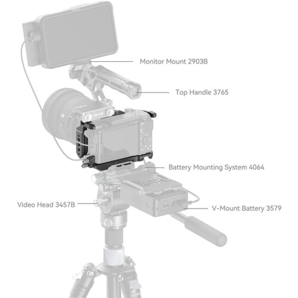SmallRig HawkLock Quick Release Cage Kit for Sony ZV-E10 II