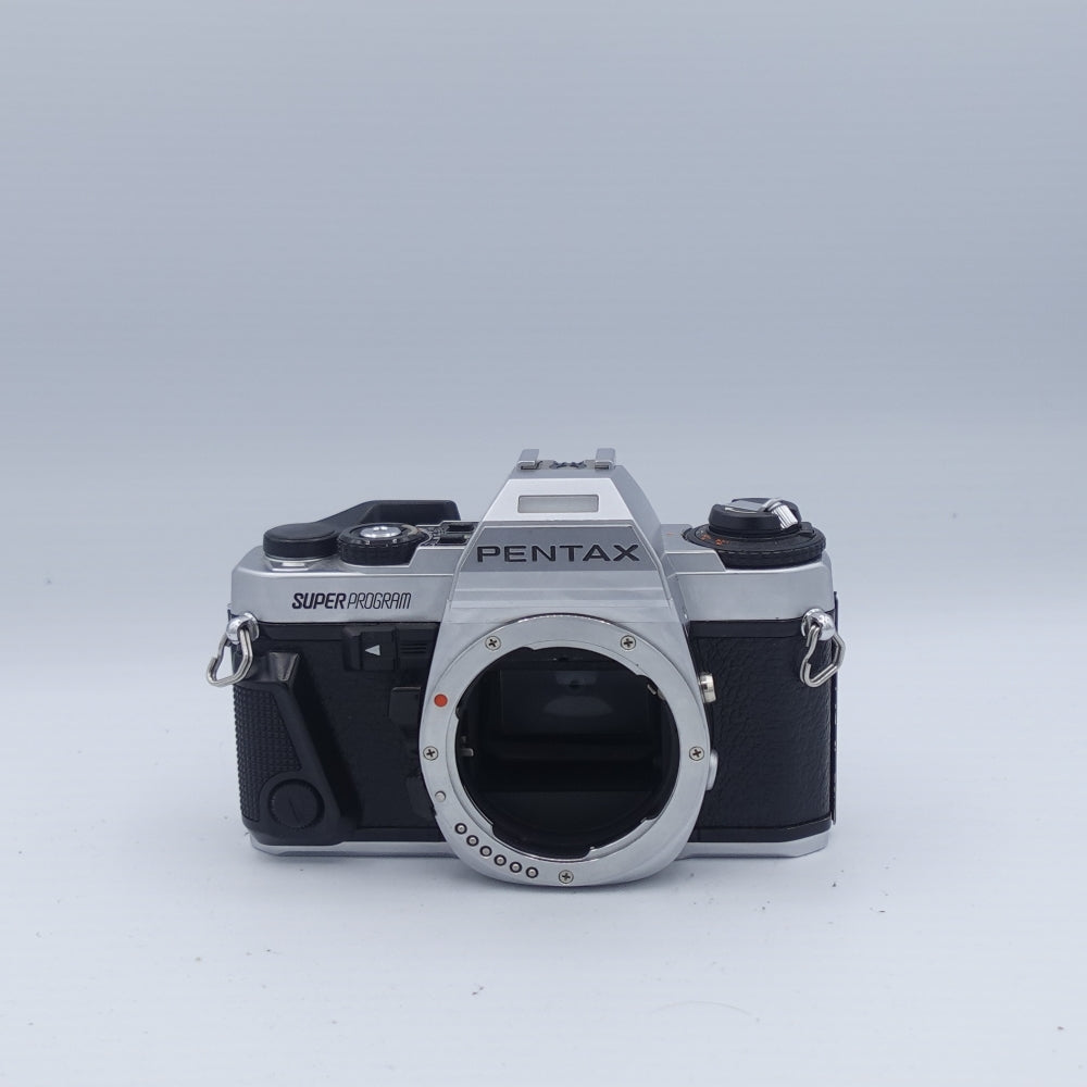 Used Pentax Super Program 35mm SLR Camera Body | Chrome | U9