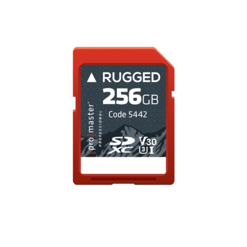 Promaster SDXC 256GB Rugged UHS-I Memory Card