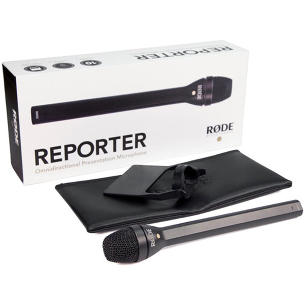 Rode Reporter Omnidirectional Handheld Interview Microphone