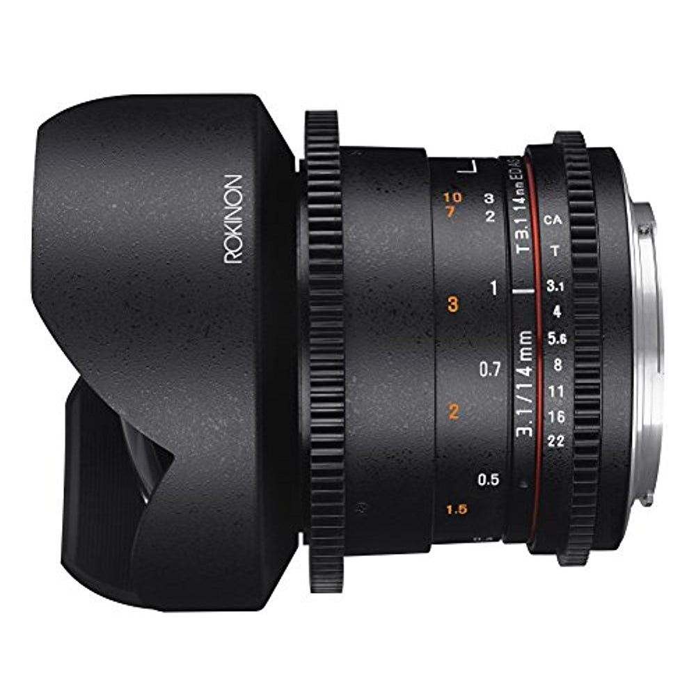 Rokinon 14mm T3.1 Cine DS Lens for Canon EF Mount