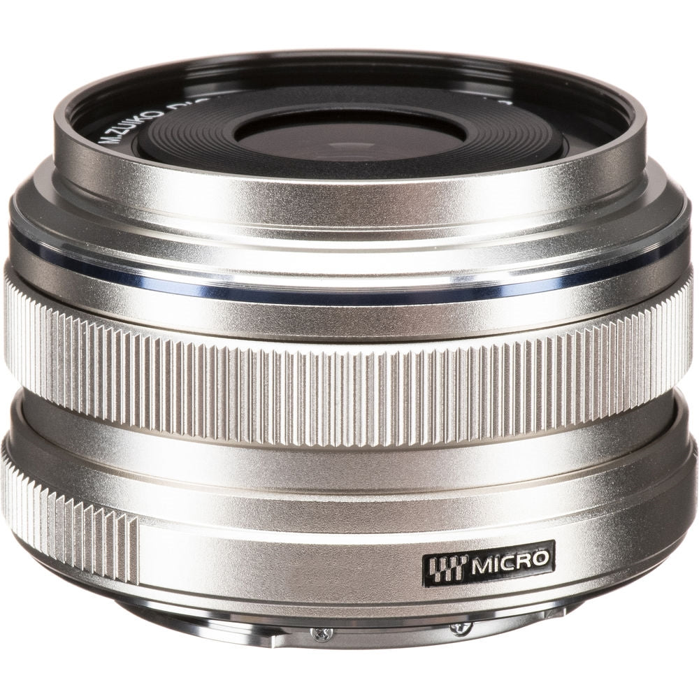 Olympus M.Zuiko Digital 17mm f/1.8 Lens | Silver