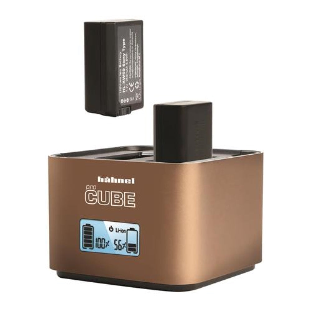 Hahnel ProCUBE Twin Charger for Sony/Olympus Cameras