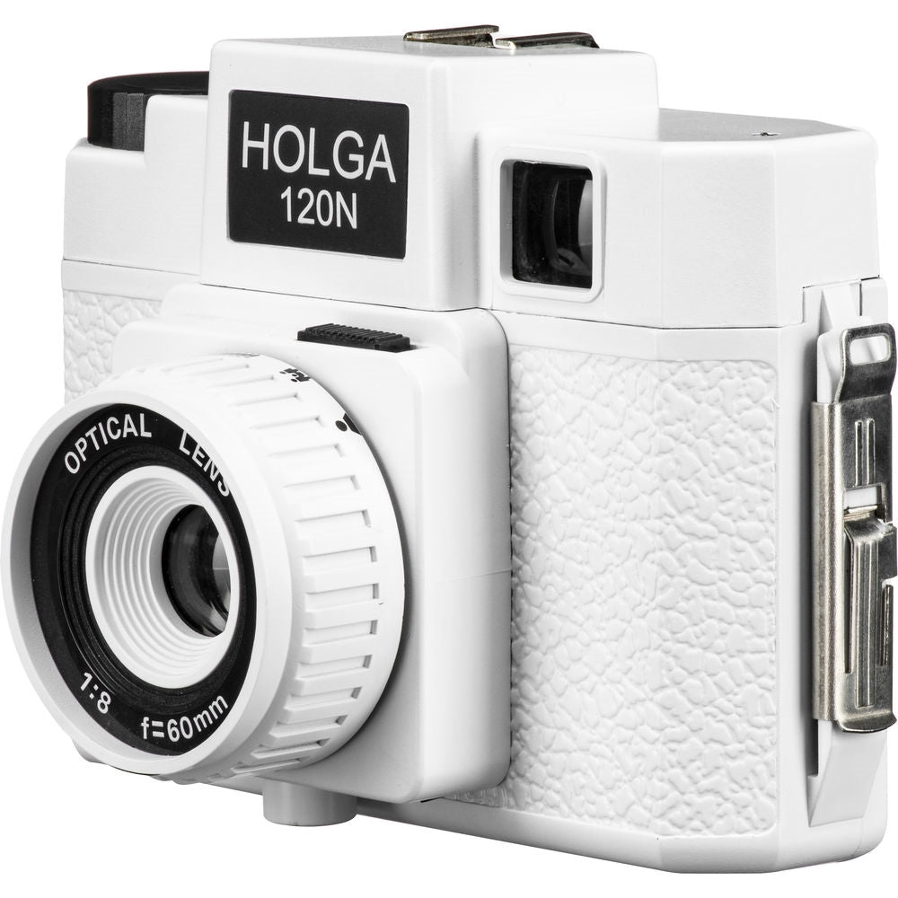 Holga 120N Plastic Medium Format Film Camera | White