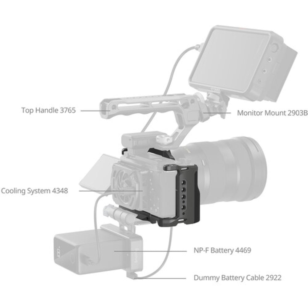 SmallRig HawkLock Quick Release Cage Kit for Sony ZV-E10 II