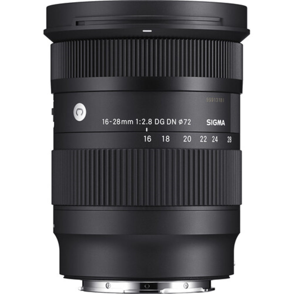 Sigma 16-28mm f/2.8 DG DN Contemporary Lens Compatible with Leica L Mount (FULL FRAME) Bundle with 72mm Filter + Lens Cap Keeper + Deluxe Cleaning Kit + Cleaning Cloth (5 Items)