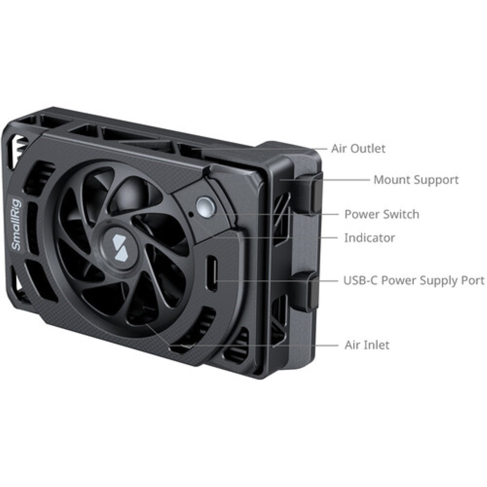 SmallRig Cooling Fan for Canon EOS R5 Mark II & R5