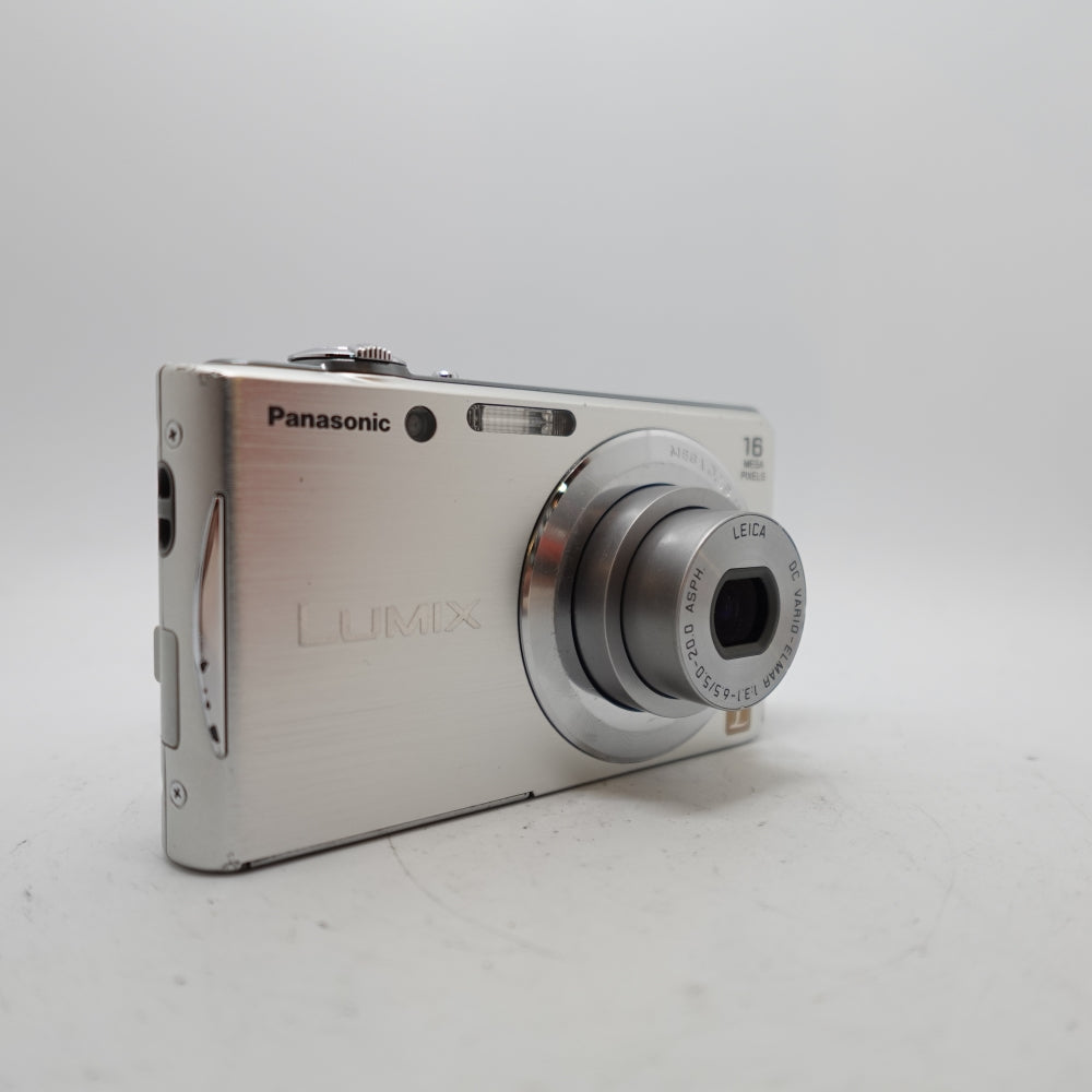 Used Panasonic Lumix DMC-FH5 Digital Point and Shoot Camera | Silver | U9