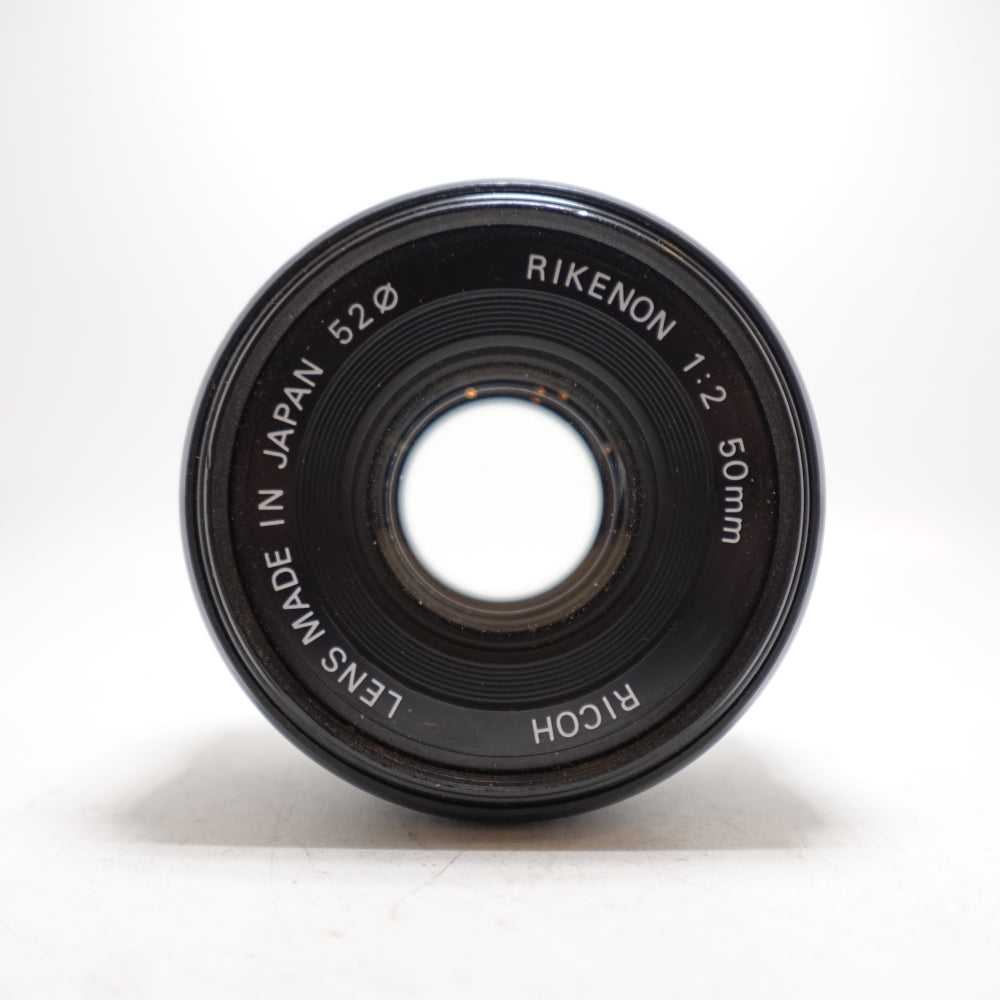 Used Ricoh Rikenon 50mm F/2 | Black | U7