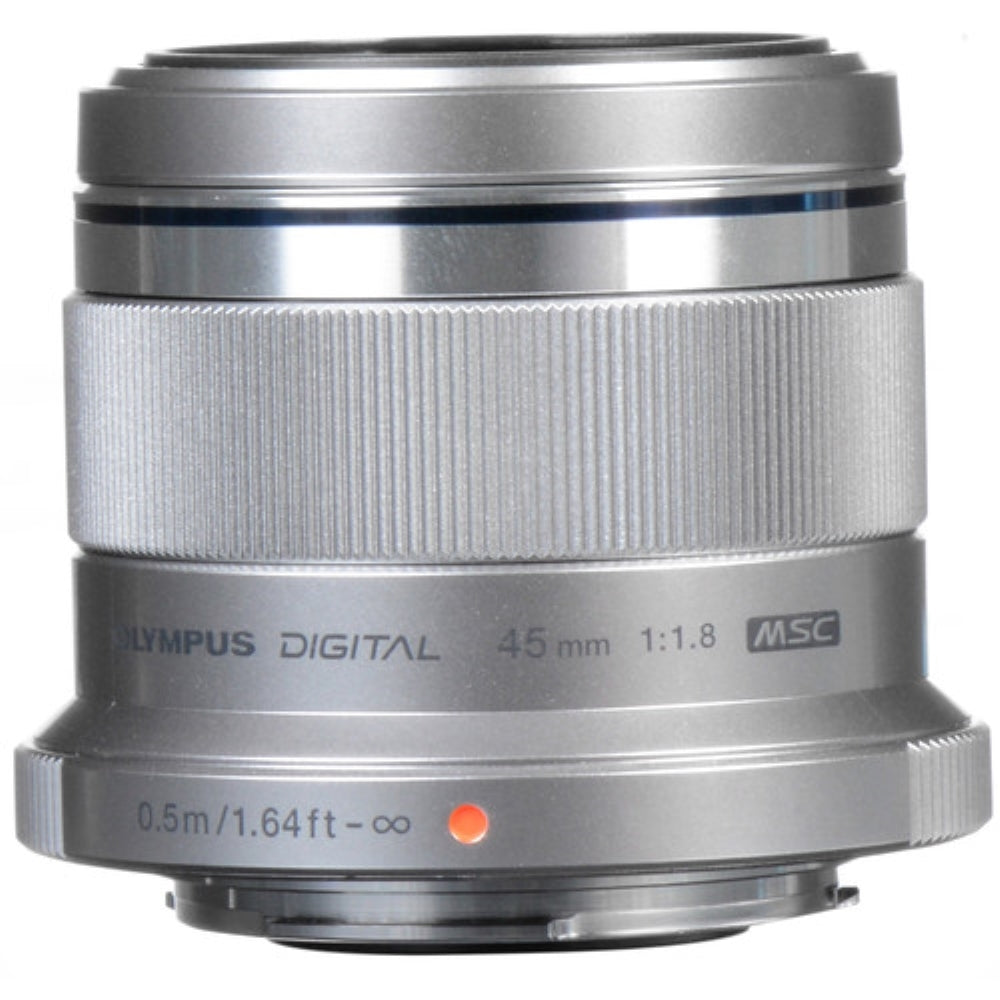 Olympus M.Zuiko Digital 45mm f/1.8 Lens | Silver