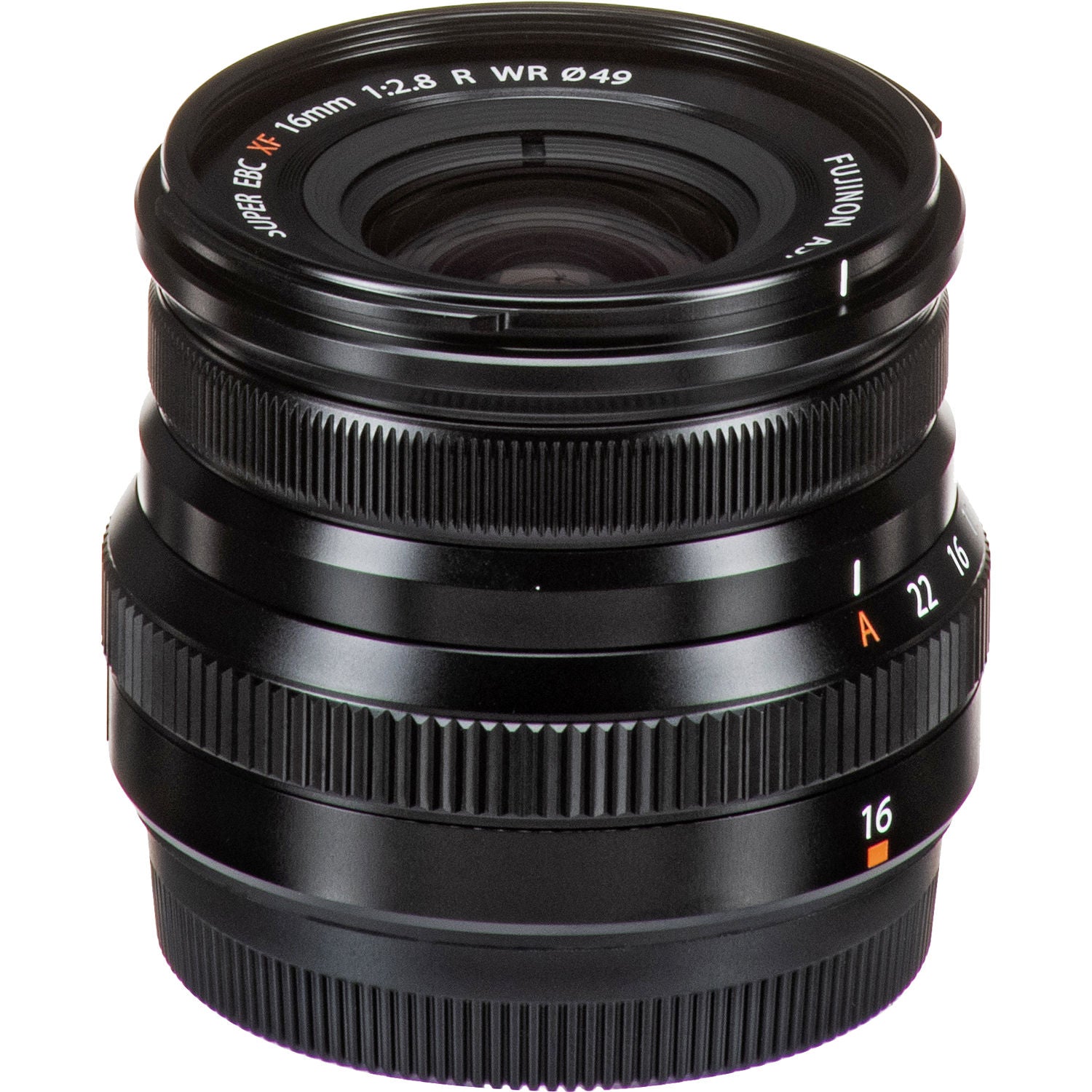 Fujifilm XF 16mm f/2.8 R WR Lens | Black