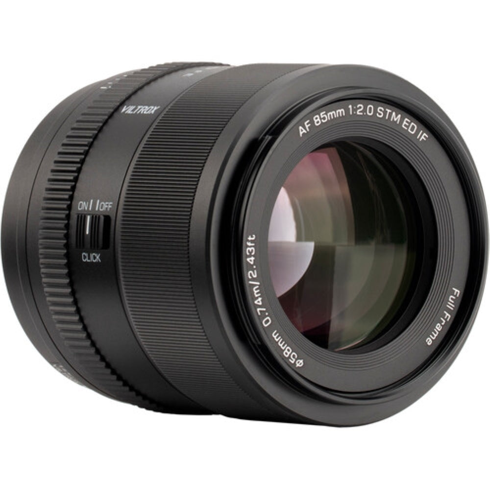 Viltrox AF 85mm f/2 EVO FE Lens Compatible with Sony E Mount Bundle with UV Filter + Lens Cap Keeper + Cleaning Kit + Cleaning Cloth (5 Items)
