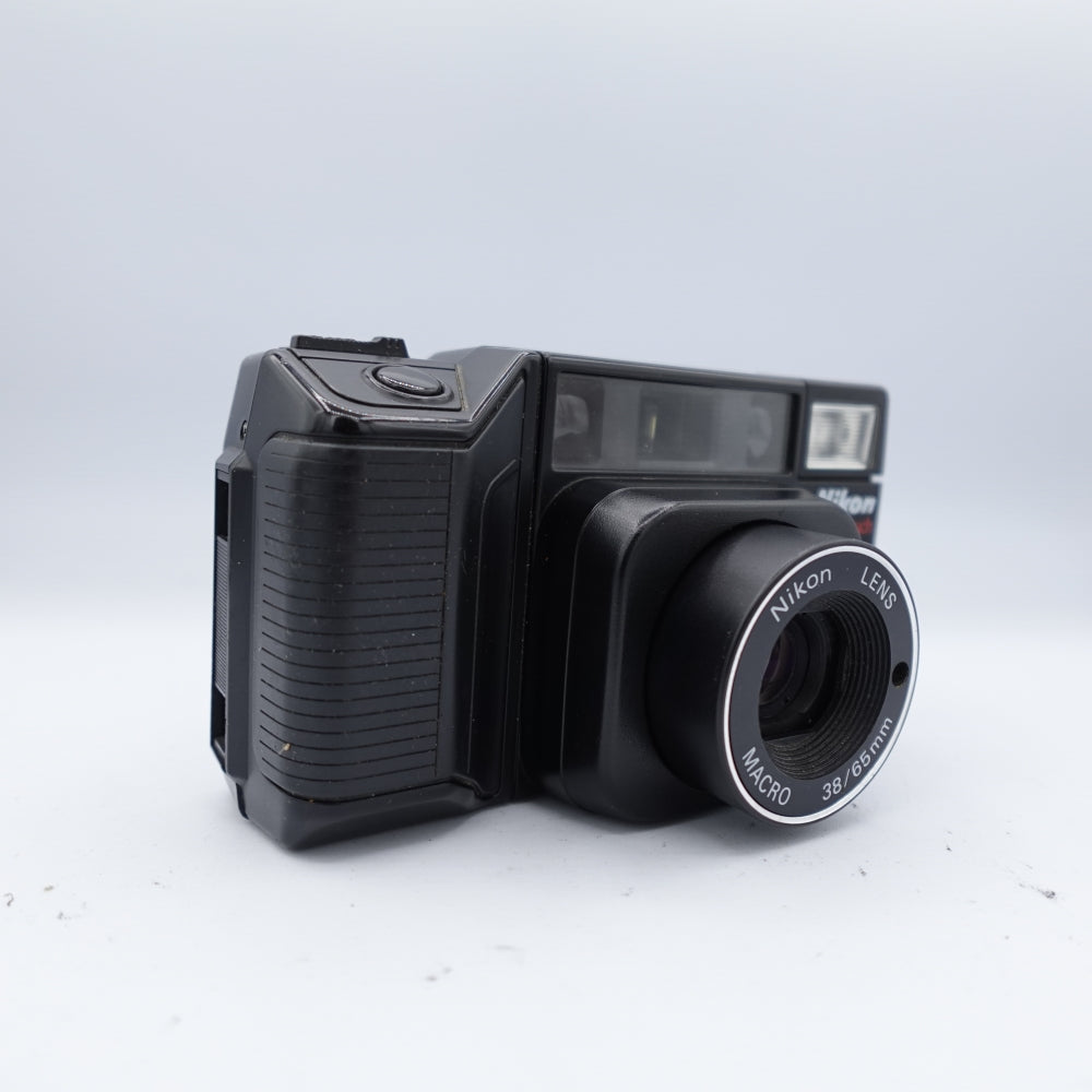 Used Nikon Tele Touch 35mm Point and Shoot Camera | Black | U7