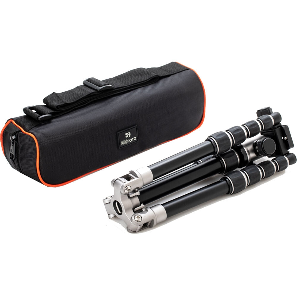 Benro MeFOTO BackPacker Classic Aluminum Travel Tripod with Ball Head | Titanium