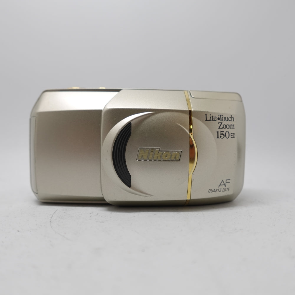 Used Nikon Lite Touch Zoom 150 ED 35mm Point and Shoot Camera | Silver | U9