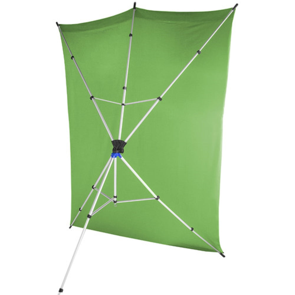 Savage Backdrop Extended Travel Kit | Chroma Green, 5 x 7'