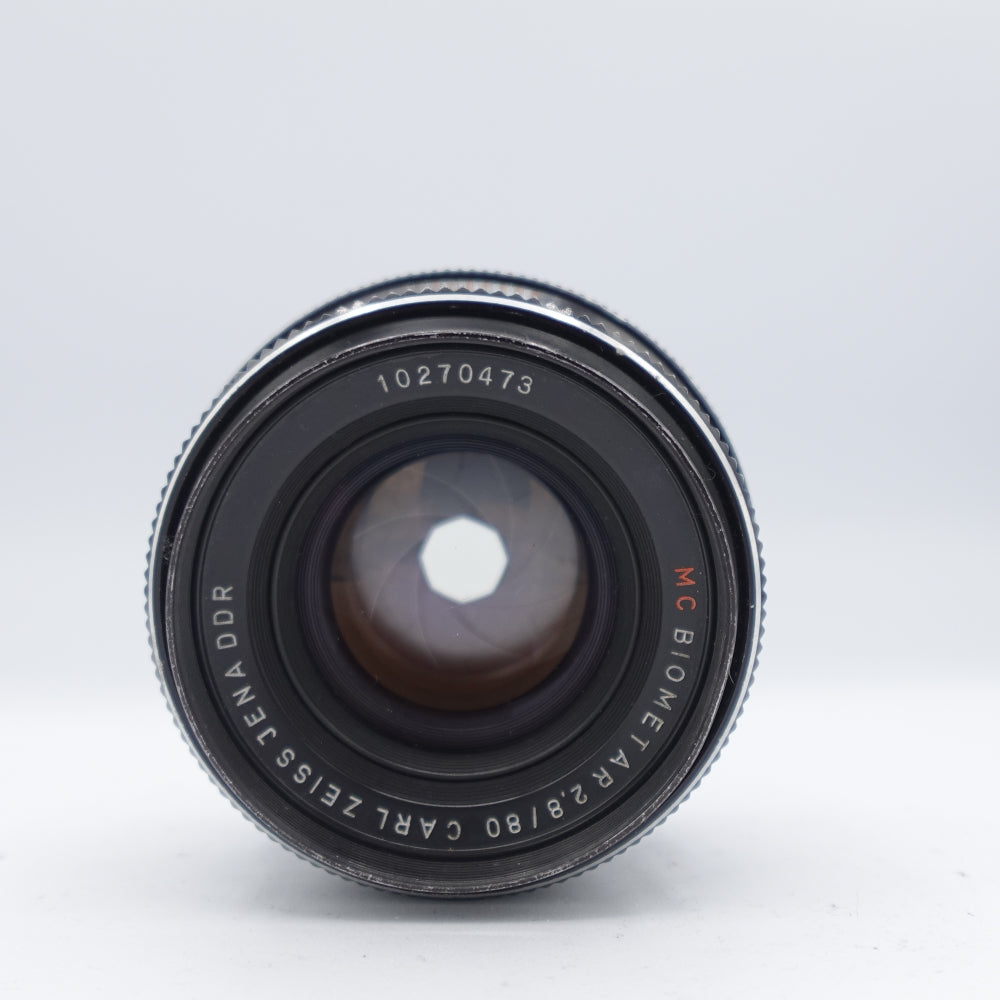 Used Carl Zeiss MC Biometar 80mm f/2.8 Jena DDR P6 Medium Format Lens | Black | U9