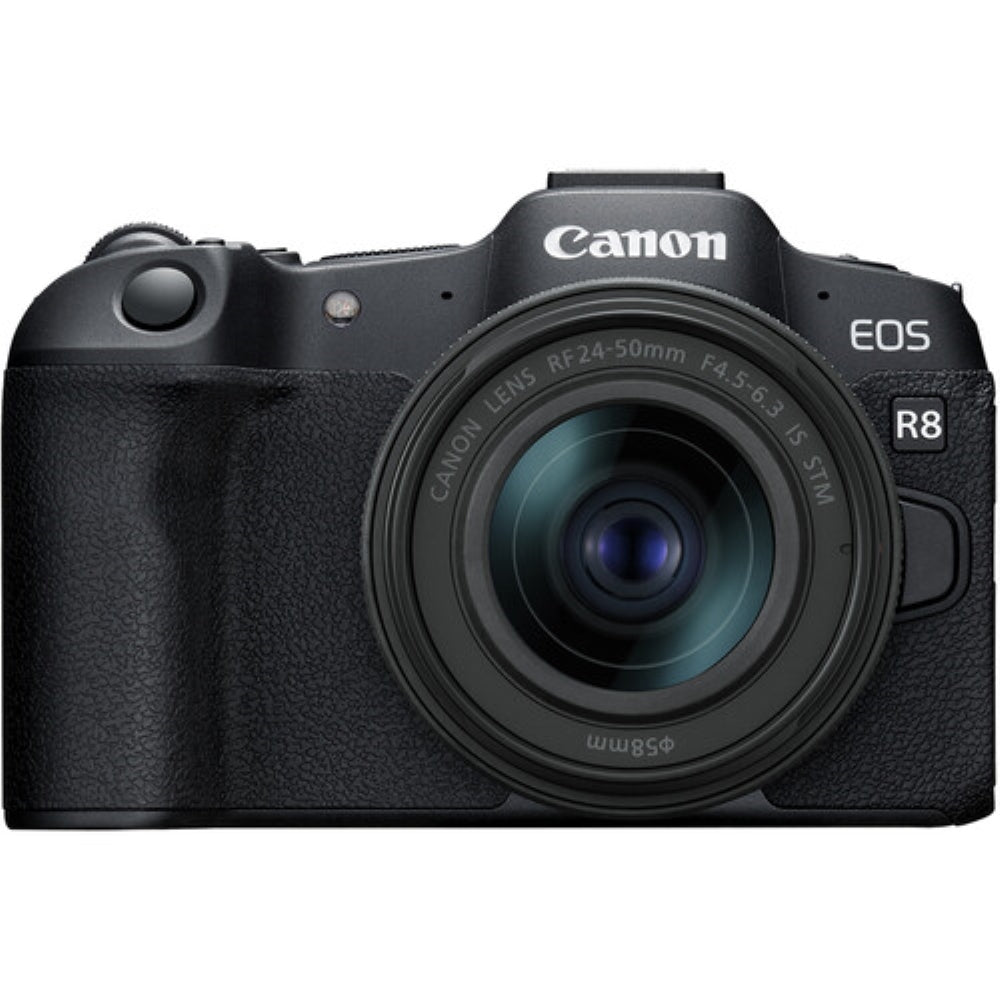 Canon EOS R8 Mirrorless Camera with RF 24-50mm f/4.5-6.3 IS STM Lens