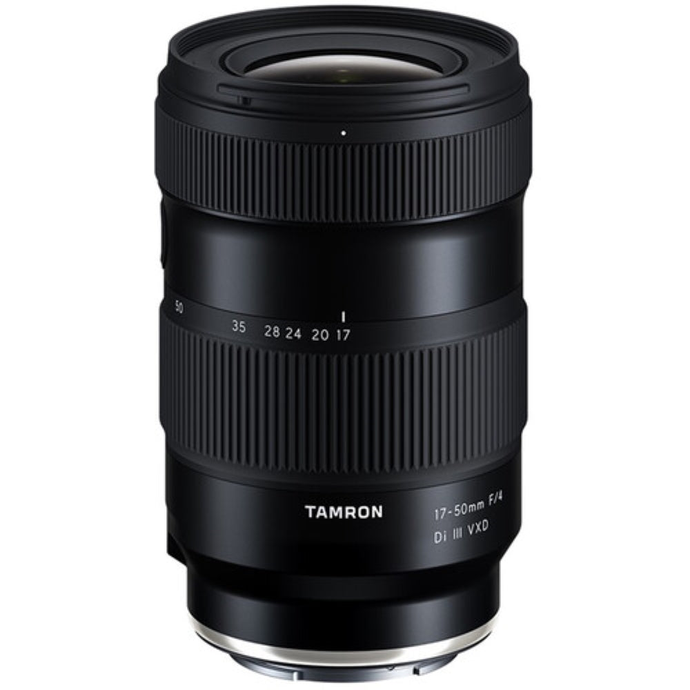 Tamron 17-50mm f/4 Di III VXD Lens Compatible with E Mount (Full Frame) Bundle with Tiffen Filter Set + Lens Cap Keeper + Cleaning Kit + Cleaning Cloth (5 Items)
