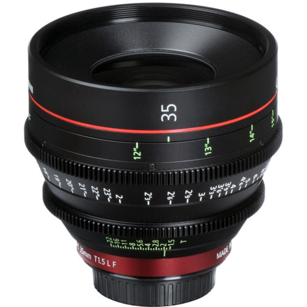Canon CN-E 35mm T1.5 L F Cinema Prime Lens | EF Mount