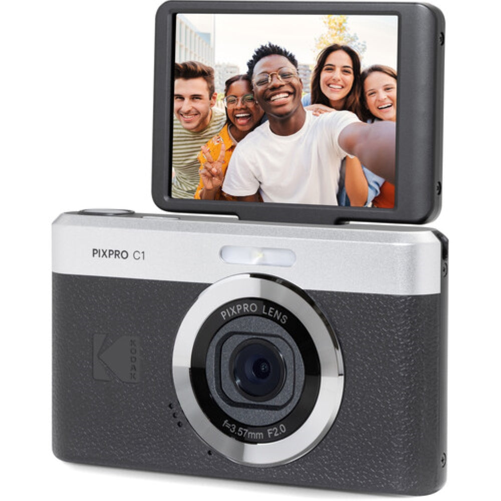 Kodak PIXPRO C1 Compact Digital Camera | Black