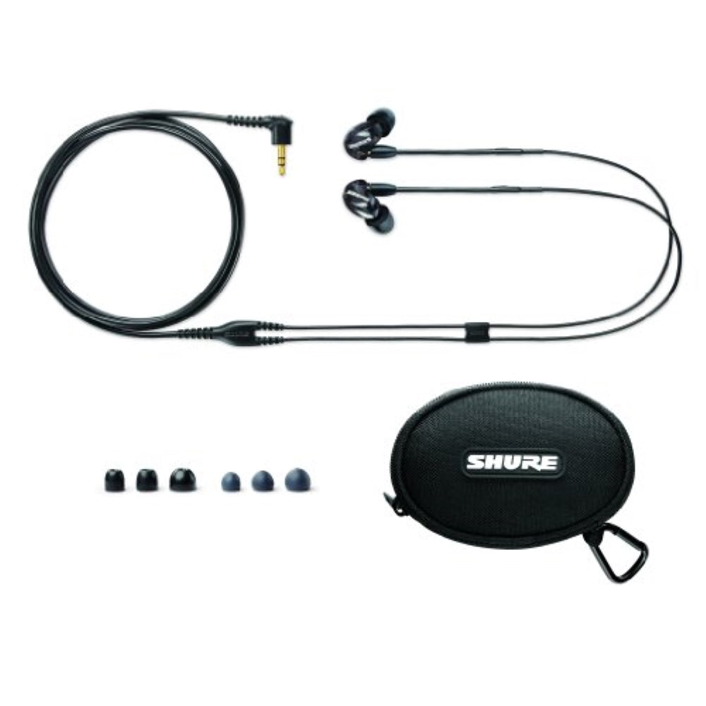 Shure SE215-K Sound Isolating Earphones with Single Dynamic MicroDriver