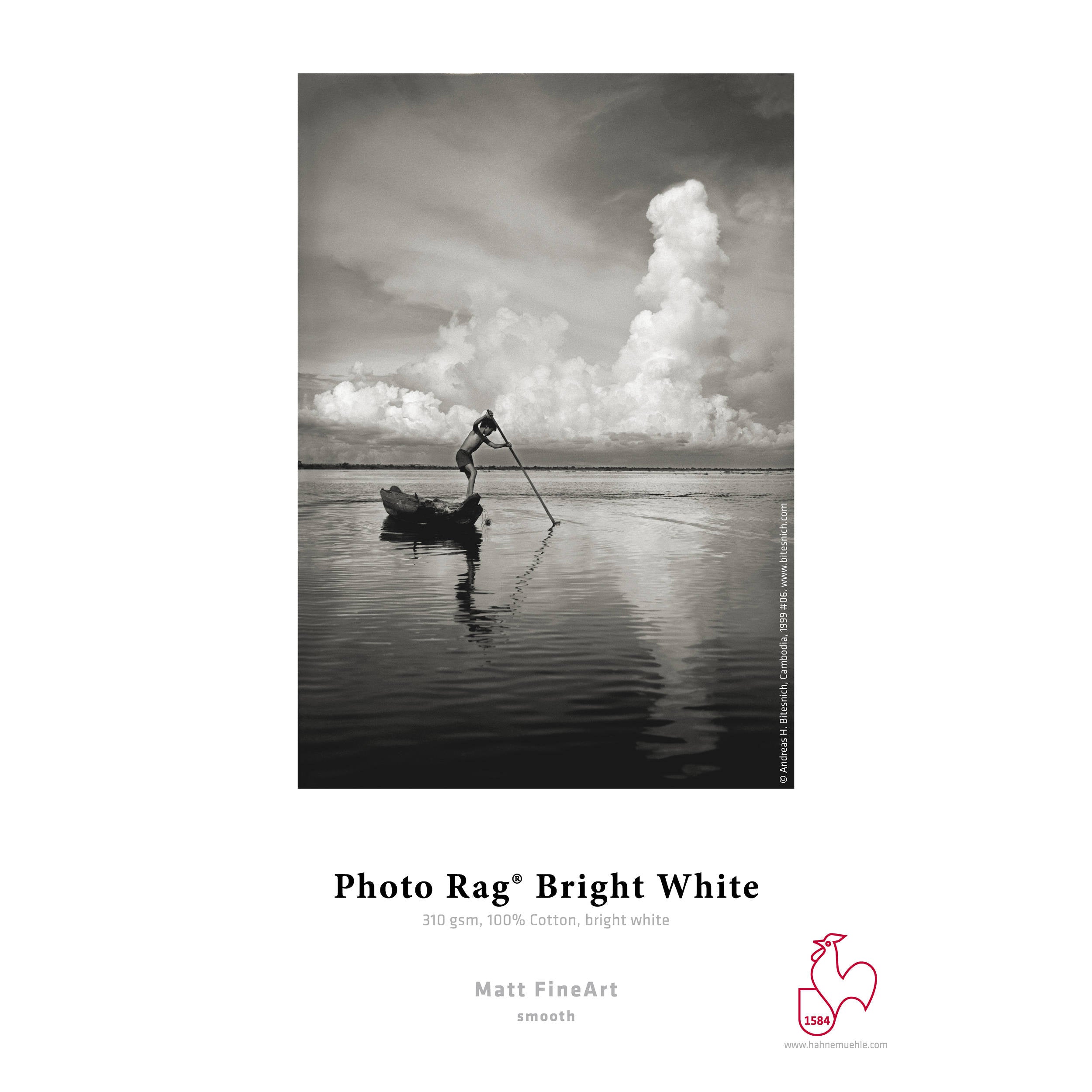 Hahnemuhle Photo Rag Bright White Paper 310gsm | 24 x 36", 25 Sheets