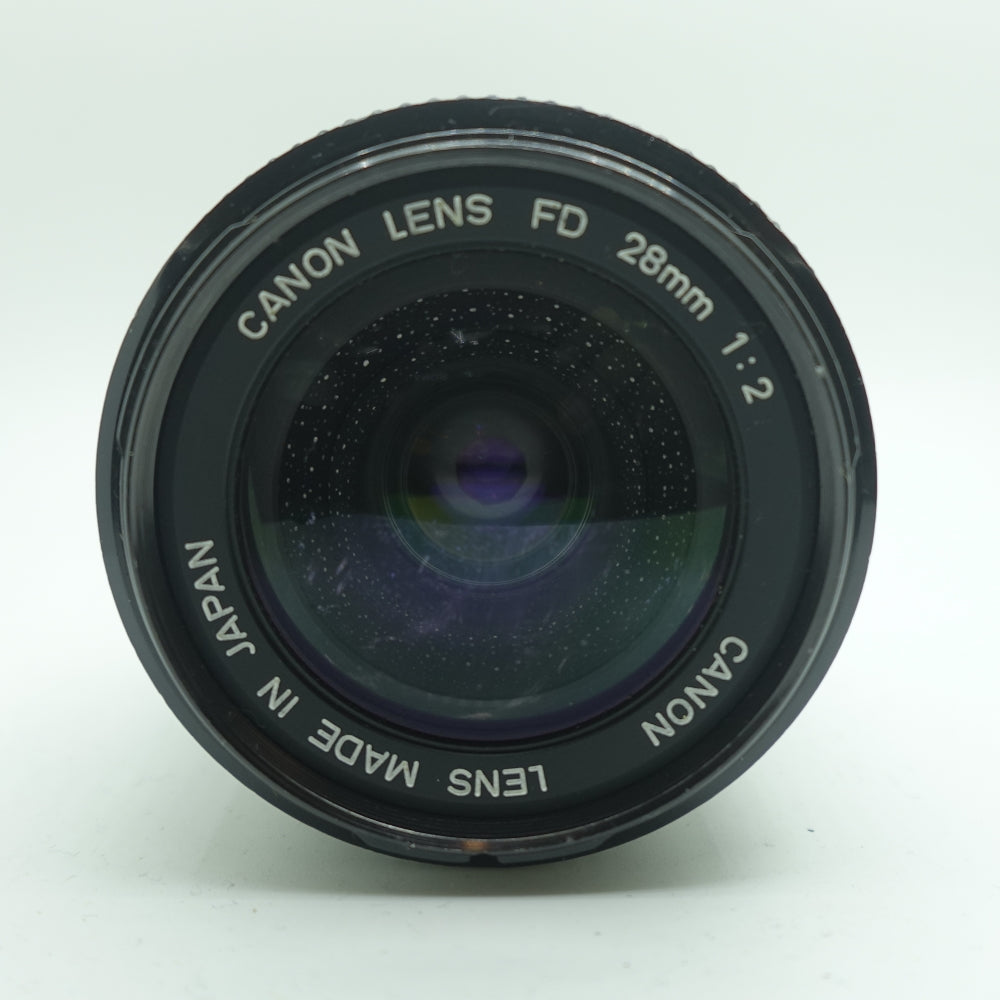 Used Canon Lens FD 28mm f/2 | Black | U8